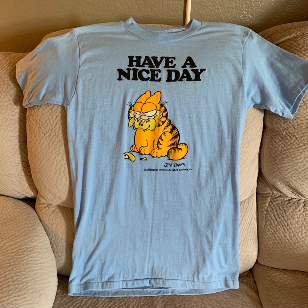 Vintage 1978 Garfield Tee - Size Large
